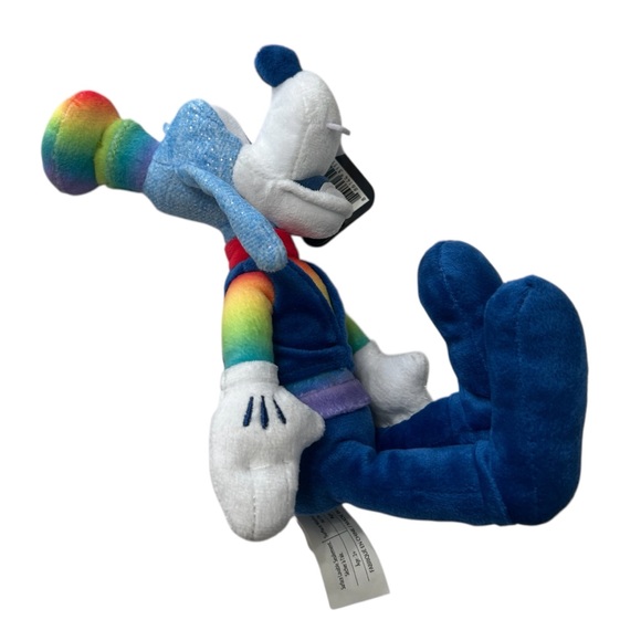 Disney Rainbow Collection Goofy Plush 9” Limited Edition Gay LGTBQ Pride - Picture 8 of 13